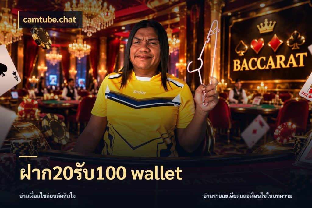 ฝาก20รับ100 wallet เปิดมุมโปรให้เข้ากับเกมแนวโปรด สไตล์ camtube.chat