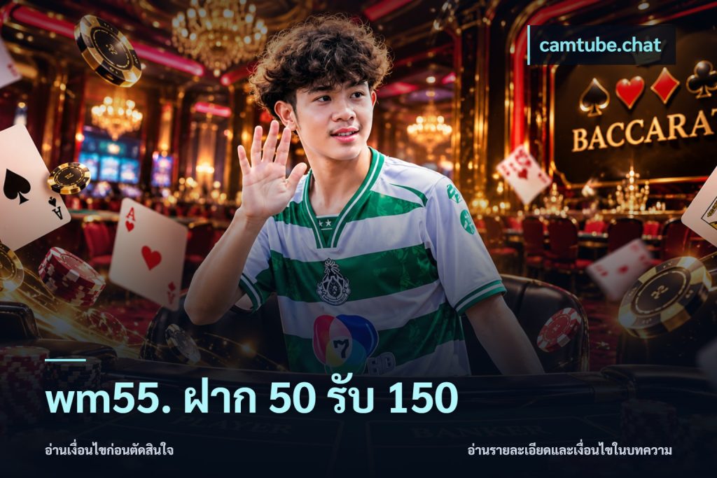 wm55. ฝาก 50 รับ 150