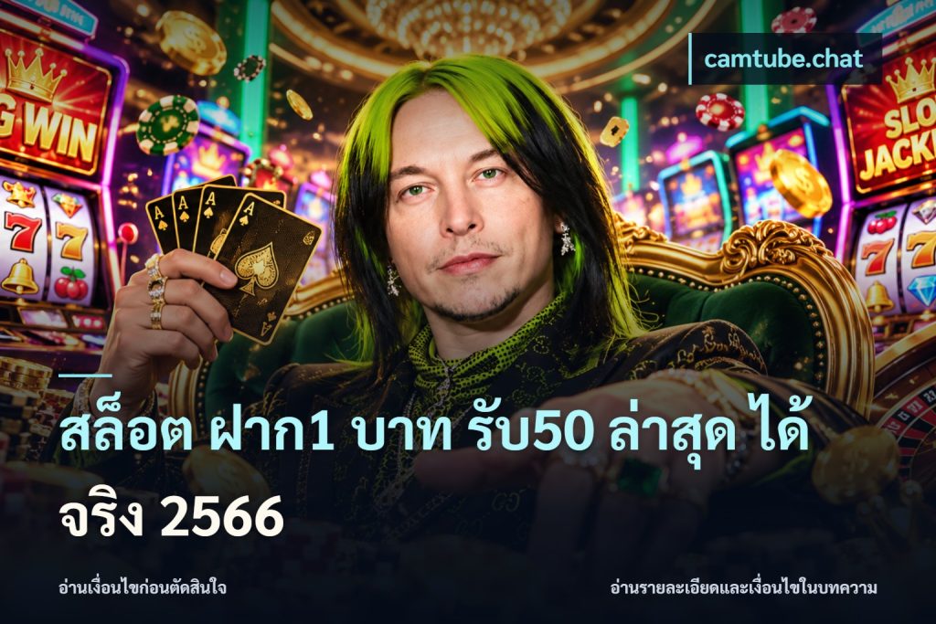 สล็อต ฝาก1 บาท รับ50 ล่าสุด ได้ จริง 2566