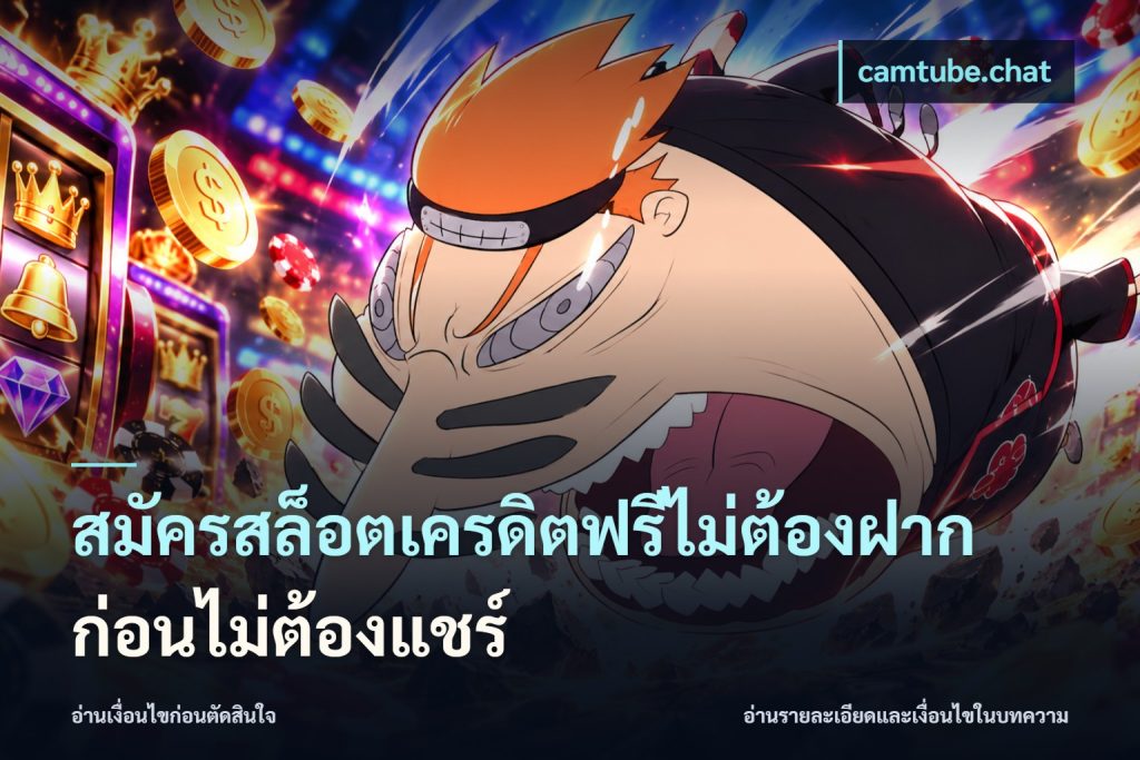 สมัครสล็อตเครดิตฟรีไม่ต้องฝากก่อนไม่ต้องแชร์