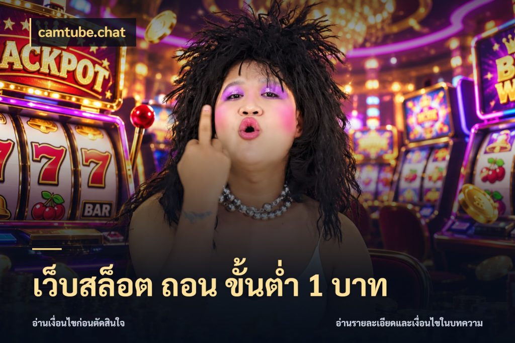 เว็บสล็อต ถอน ขั้นต่ำ 1 บาท จัดจังหวะสนุกให้เข้ากับงบที่ตั้งไว้ สไตล์ camtube.chat