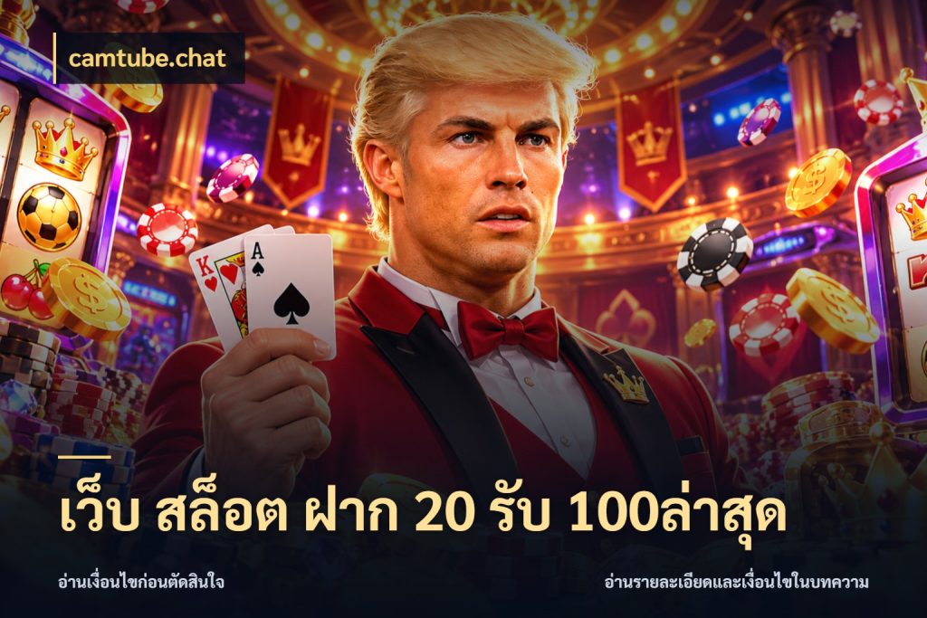 เว็บ สล็อต ฝาก 20 รับ 100ล่าสุด camtube.chat สนุกกับตัวเลือกโปรในสไตล์ของคุณ