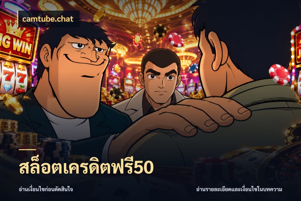 สล็อตเครดิตฟรี50 สายโบนัสเลือกมุมเครดิตให้ตรงสไตล์ กับ camtube.chat