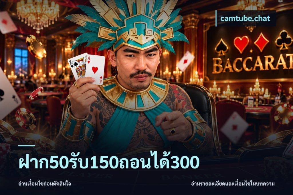 ฝาก50รับ150ถอนได้300