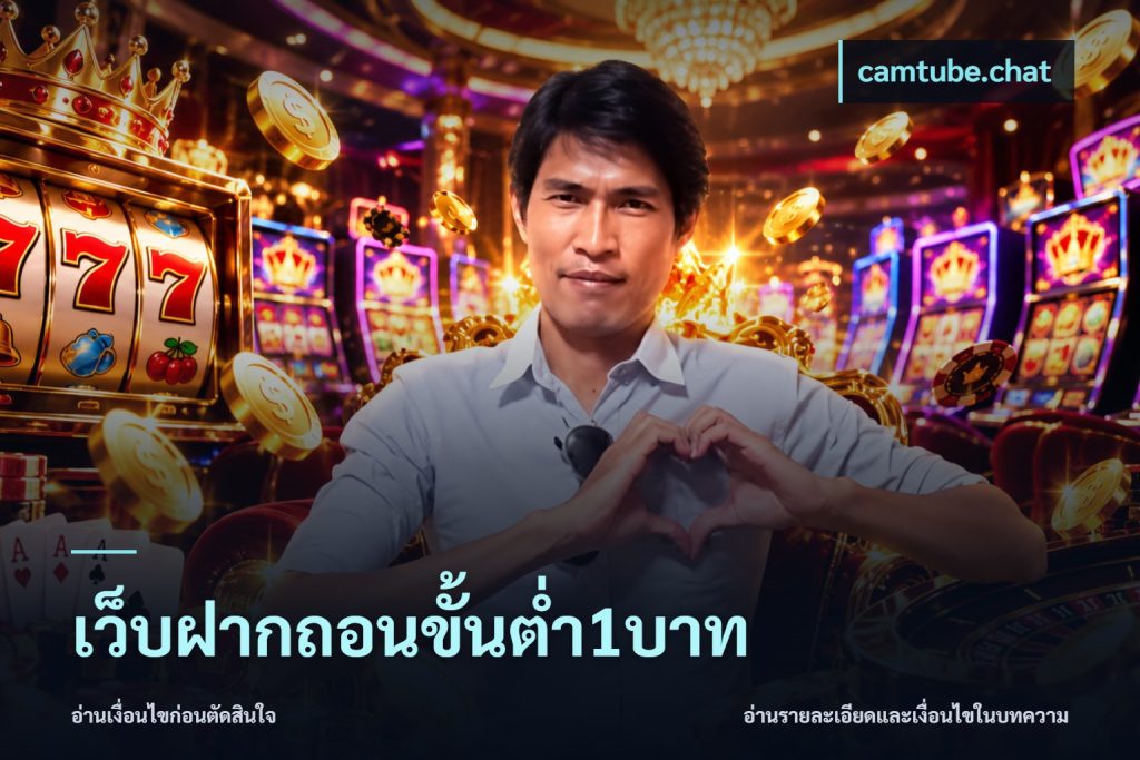 เว็บฝากถอนขั้นต่ำ1บาท