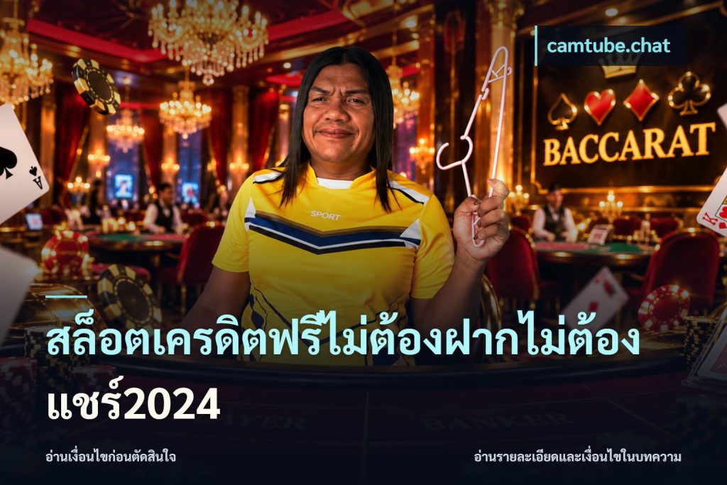 สล็อตเครดิตฟรีไม่ต้องฝากไม่ต้องแชร์2024
