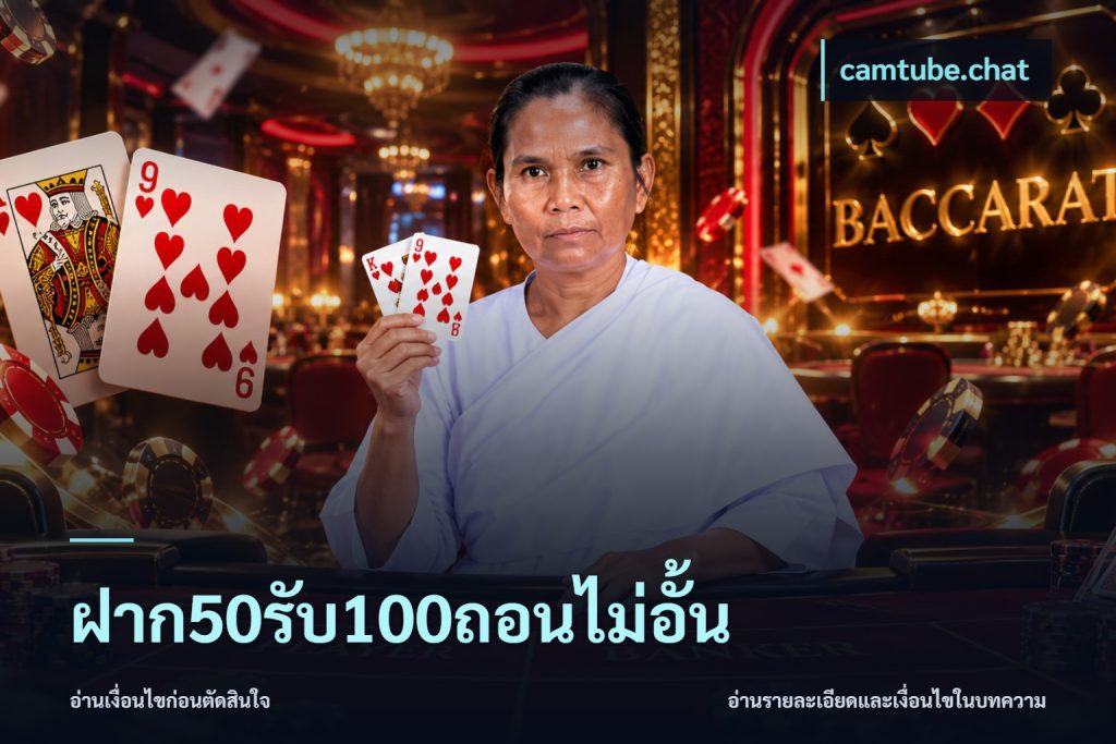 ฝาก50รับ100ถอนไม่อั้น