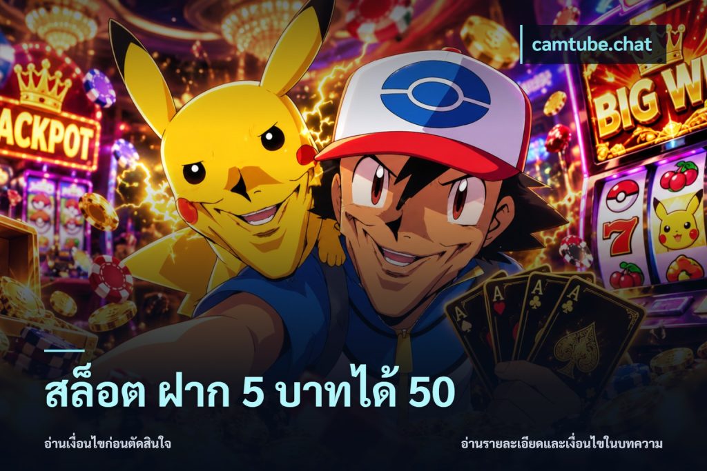 สล็อต ฝาก 5 บาทได้ 50
