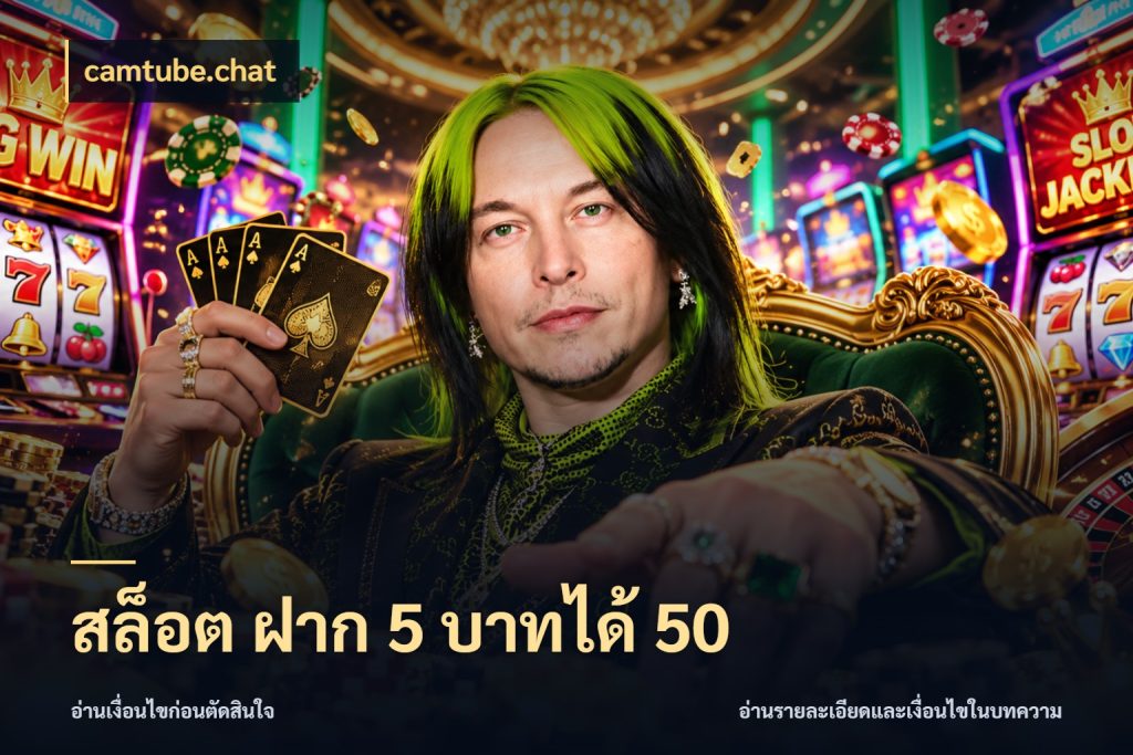 สล็อต ฝาก 5 บาทได้ 50 จุดเด่นของเครดิตที่คนชอบเกมอยากรู้ สไตล์ camtube.chat
