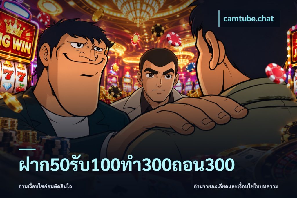 ฝาก50รับ100ทํา300ถอน300