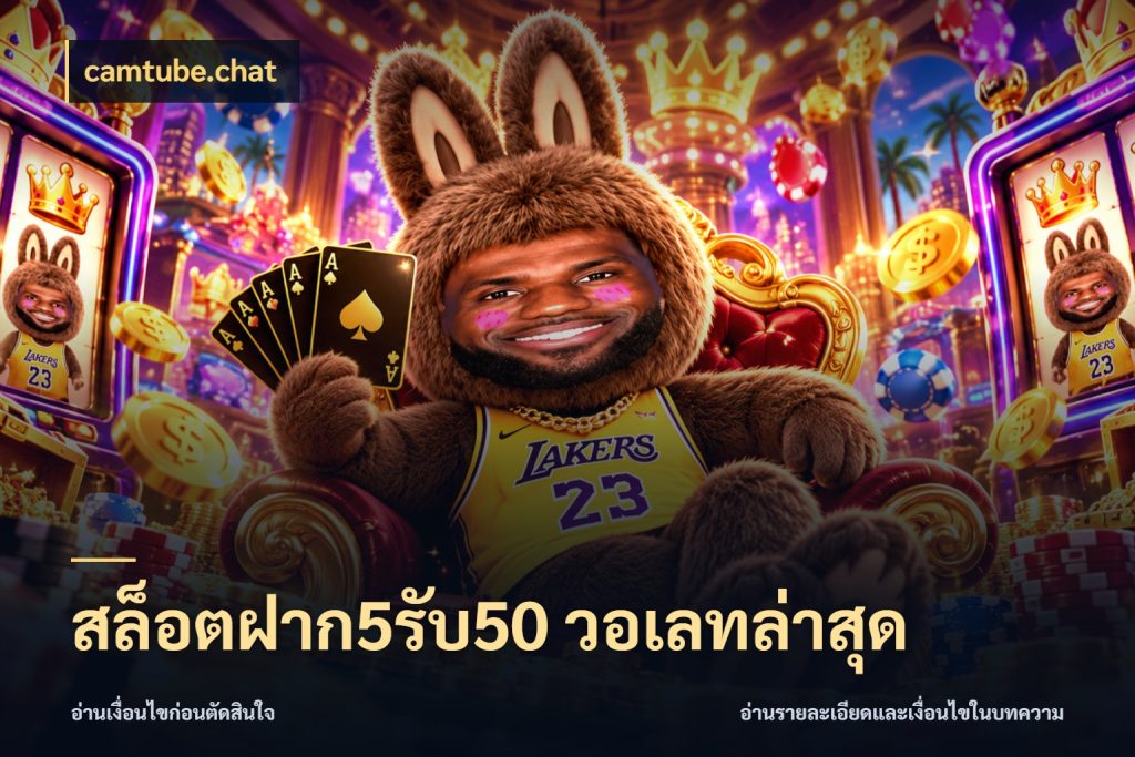 สล็อตฝาก5รับ50 วอเลทล่าสุด รูปแบบโบนัสกับสิทธิ์ของสายเกม ในมุม camtube.chat
