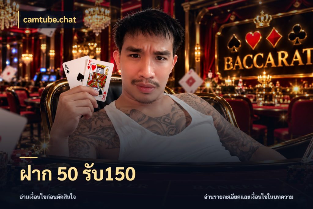 ฝาก 50 รับ150 camtube.chat จุดเด่นของเครดิตที่คนชอบเกมอยากรู้
