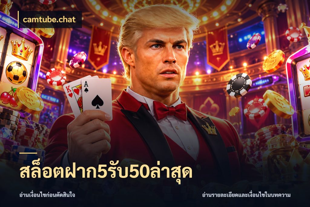 สล็อตฝาก5รับ50ล่าสุด สีสันของโปรฝากและยอดรับ กับ camtube.chat