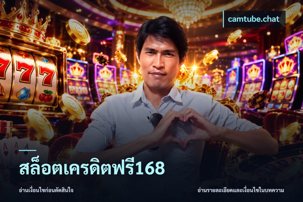 สล็อตเครดิตฟรี168