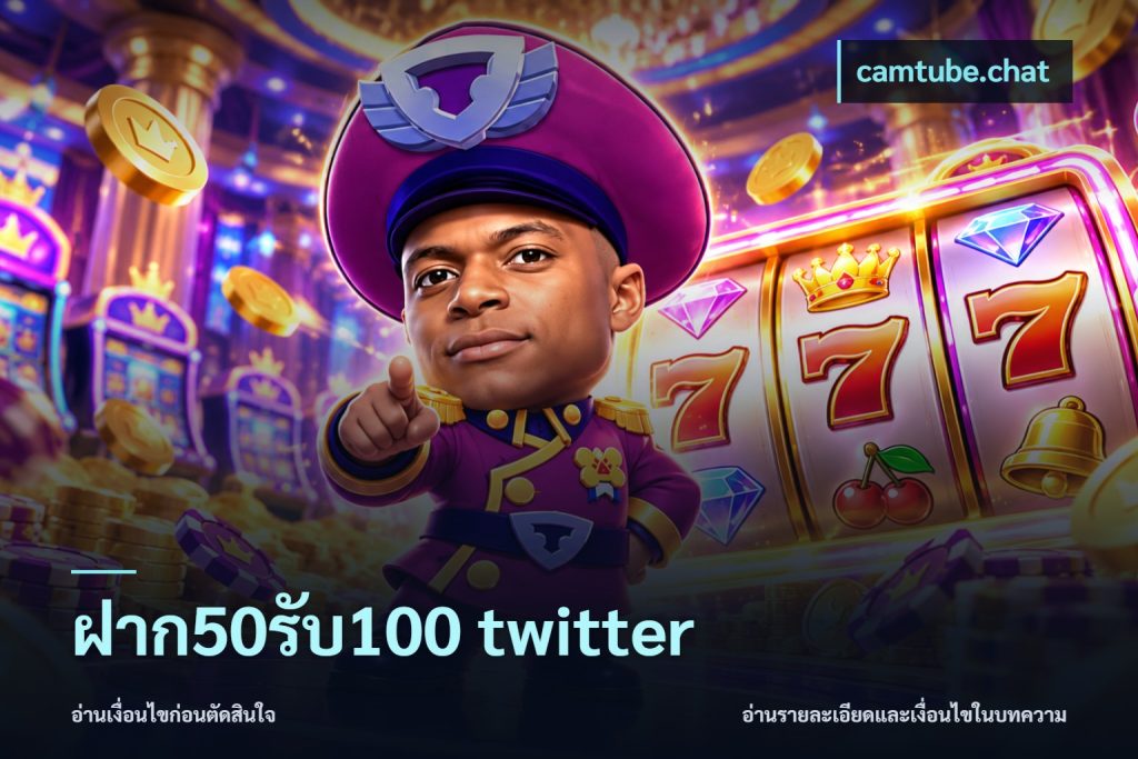 ฝาก50รับ100 twitter