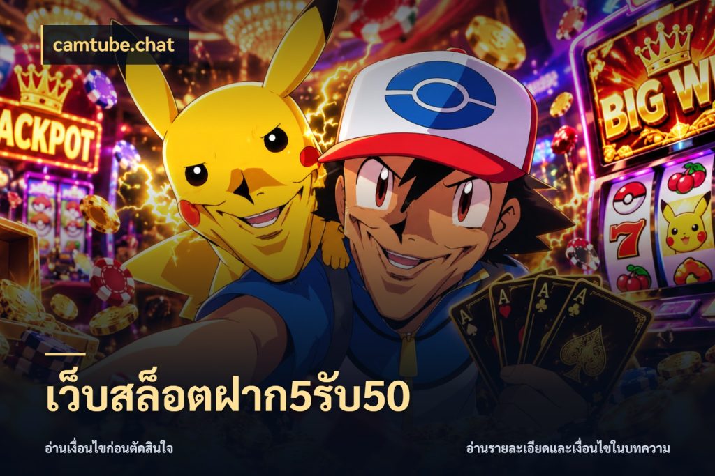 เว็บสล็อตฝาก5รับ50 รูปแบบโบนัสกับสิทธิ์ของสายเกม สไตล์ camtube.chat