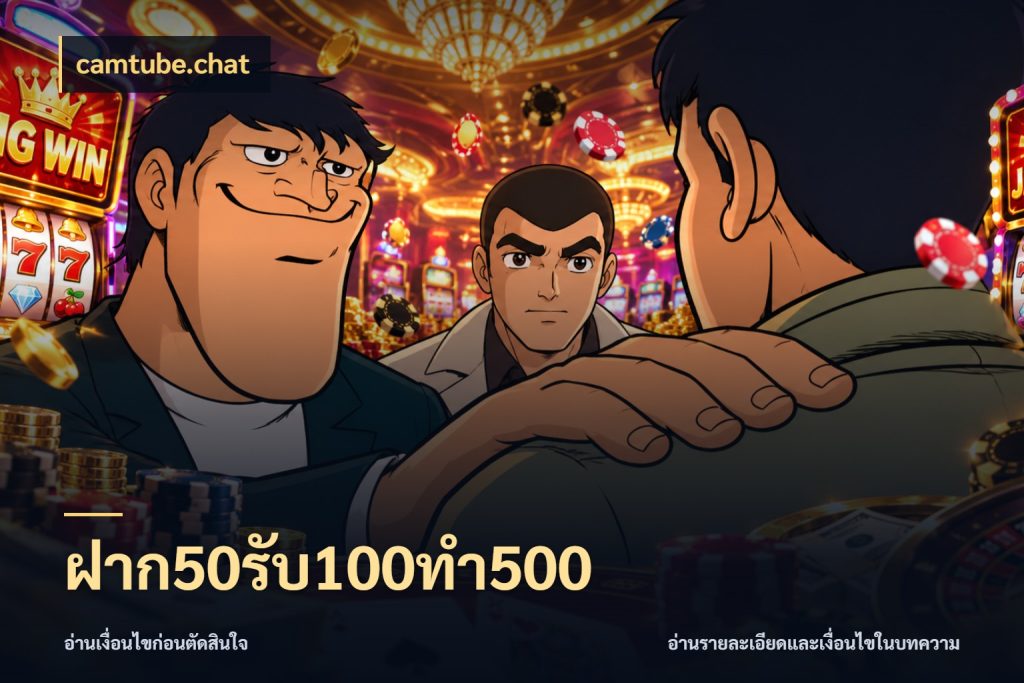 ฝาก50รับ100ทํา500 สนุกกับตัวเลือกโปรในสไตล์ของคุณ กับ camtube.chat