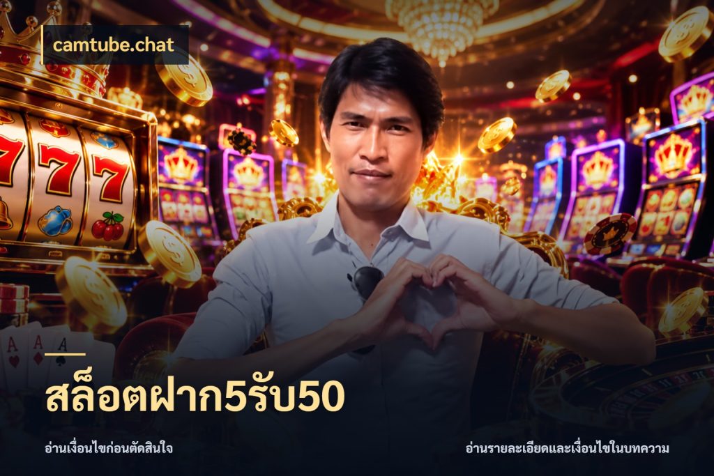 สล็อตฝาก5รับ50 ยอดฝากและยอดรับในมุมของคนชอบลุ้น ในมุม camtube.chat