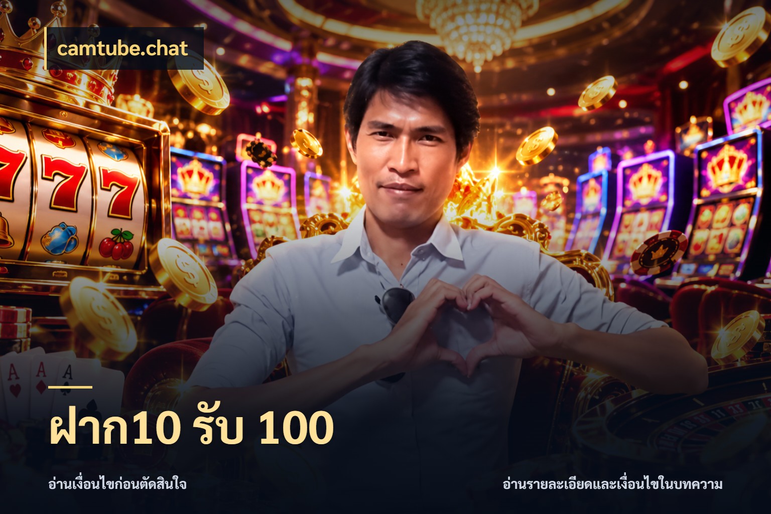 ฝาก10 รับ 100