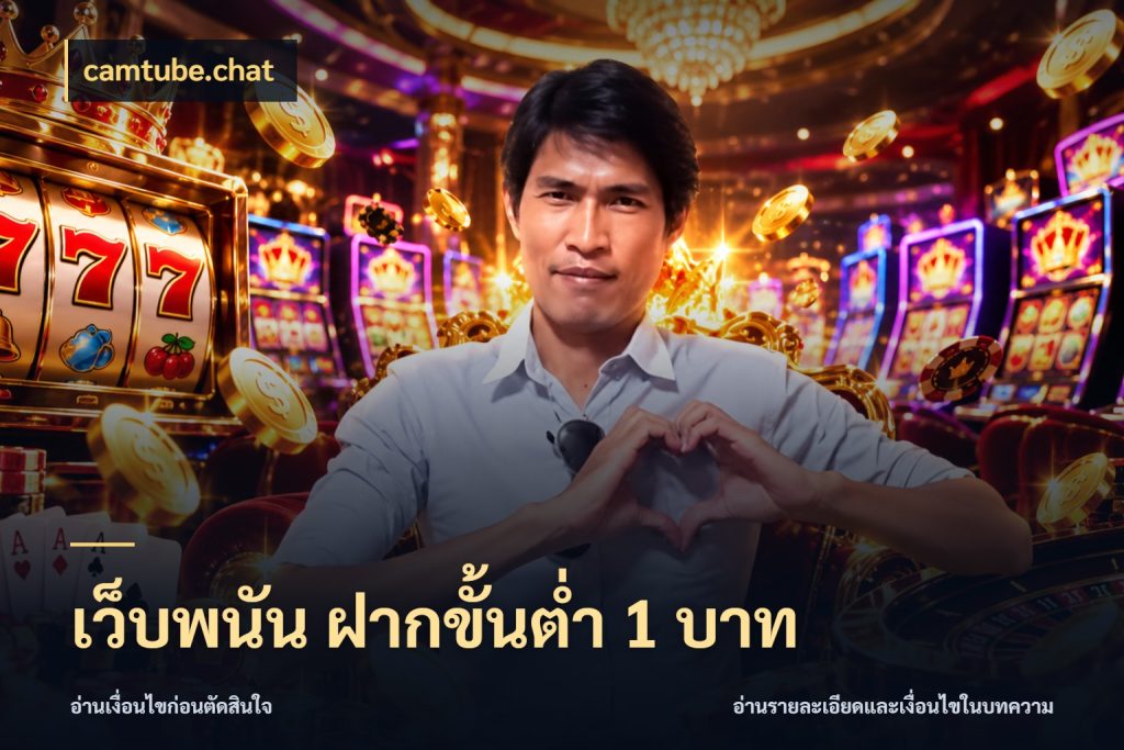 เว็บพนัน ฝากขั้นต่ำ 1 บาท camtube.chat ยอดเริ่มต้นน่าจับตากับสิทธิ์ที่เกี่ยวข้อง