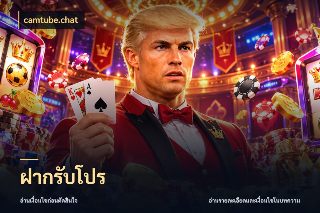 ฝากรับโปร จุดเด่นของเครดิตที่คนชอบเกมอยากรู้ สไตล์ camtube.chat