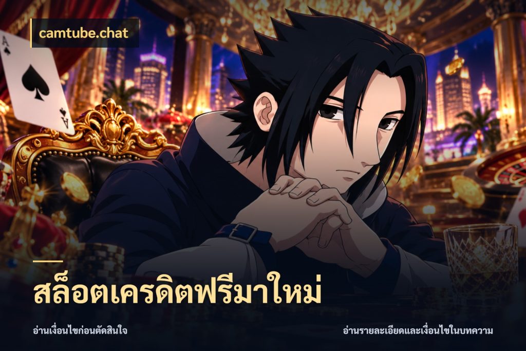 สล็อตเครดิตฟรีมาใหม่ สายโบนัสเลือกมุมเครดิตให้ตรงสไตล์ ในมุม camtube.chat