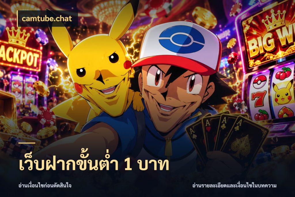 เว็บฝากขั้นต่ำ 1 บาท มุมสนุกของคนที่กำหนดขอบเขตตัวเอง กับ camtube.chat