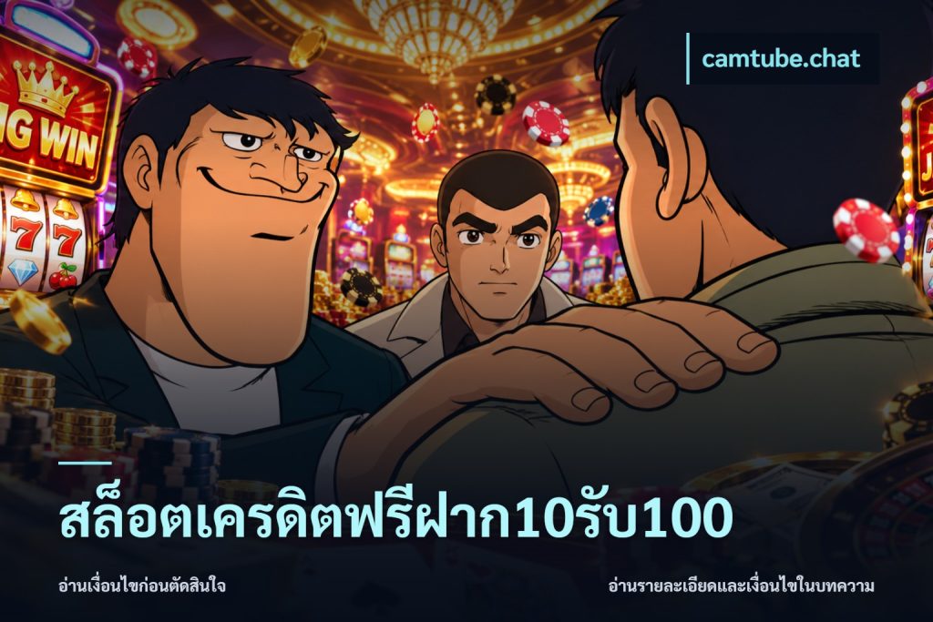 สล็อตเครดิตฟรีฝาก10รับ100