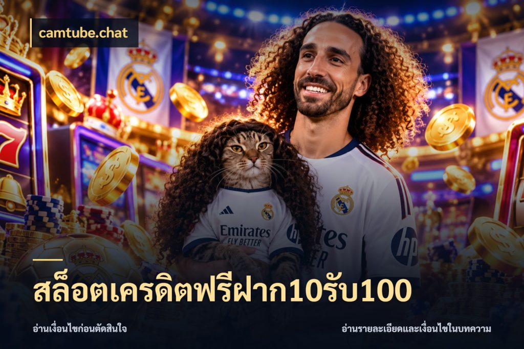 สล็อตเครดิตฟรีฝาก10รับ100 รูปแบบโบนัสกับสิทธิ์ของสายเกม กับ camtube.chat